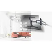 VCM Muurbeugel-WS100slim- Duits fabricaat- voor 26 tot 55 inch TVs. Zwenk en kantelbaar.