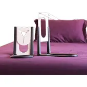 My Add On MyBedMaker - opmaakhulp dekbedovertrek - ergonomisch - wit en zwart