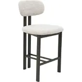 Giga Meubel Barstoel Noor Beige/Brons 65cm