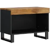 vidaXL Tv-meubel 60x33x43,5 cm massief mangohout