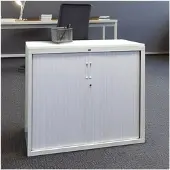 Schaffenburg Topblad voor roldeurkast 80cmx45cm, wit