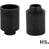 Home Society - Kaarsenhouder - Waxinehouder - Julia - Zwart - Metaal 14 cm hoog
