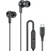 Awei Stereo-hoofdtelefoon PC-25T, USB-C, zwart/zwart