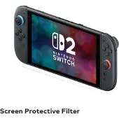 Hori Film de protection d’écran Transparent pour Nintendo Switch 2