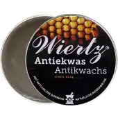 Merkloos Antiekwas Blik Licht Bruin