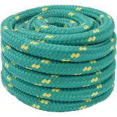 vidaXL Boottouw 50 m 3 Groen PP