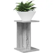 vidaXL Plantenstand Grijs Sonoma 25 x 25,5 x 40,5 cm Bewerkt hout