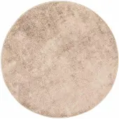vidaXL Tapijt Runner MARSA Beige 120 x 120 cm Polyester en PVC