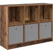 vidaXL Dressoir, gerecycled hout, 102 x 32 x 73,5 cm