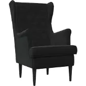 vidaXL Fauteuil Zwart Fluweel