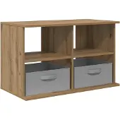 vidaXL TV-stand 79 x 40 x 48 cm Artisan Eiken