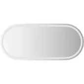 vidaXL Badkamerspiegel LED ovaal 100x45 cm