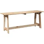 vidaXL Tuinbank Naturel 119 x 37 x 47 cm Massief grenenhout