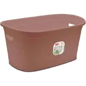 Stefanplast Heupwasmand 'Domus' - 35 liter - Mocha Mousse