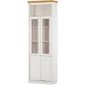 Notio Living Anita- Boekenkast in klassiek landhuisdesign van grenenhoutF WH