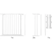 BabyDan Flex S wit 90 - 120 cm
