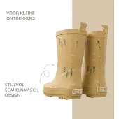 Fresk regenlaarzen kids Geel Jongens/Meisjes Rubber All over print - maat 22