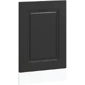 vidaXL Vaatwaspaneel Kalmar 45x1,5x57 cm bewerkt hout zwart