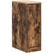 vidaXL Garagekast 30x51x85 cm massief grenenhout gerookt eiken