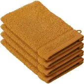 De Witte Lietaer Washandje Stephanie Copper (Set van 4)