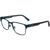 Lacoste L2306 55/16/145 Matte blauwe Metalen Bril MAN L2306