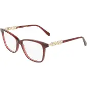 Ferragamo Bril - - SF3064 - Transparant wijn - Acetaat - 54/15/145
