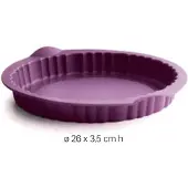 Tupperware Siliconen Bakvorm MFV Princess taart/vlaai vorm