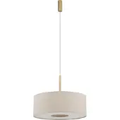 Valotorni Santana hanglamp, E27, crèmekleurig