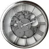 Mondex Ramsey - Wandklok - Modern Design - 30,5x30x5x5cm - Stille Mechanisme