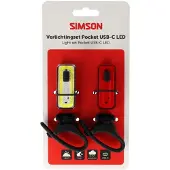 Simson verlichtingsset Aurora Pocket - USB-C oplaadbaar