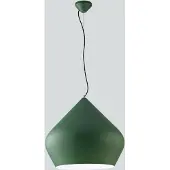 LUCE Design Hanglamp Tholos, dimbaar, groen, Woon-/ Eetkamer, metaal, Modern, hanglamp