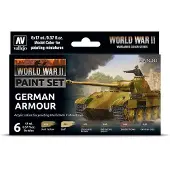 Wittmax val70205 - Model Color - WWII German Armour Set 6 x 17 ml