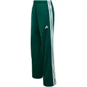 Adidas Sportbroek 'Dayready' donkergroen / wit