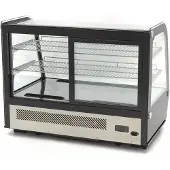 Maxima Gebaksvitrine - 160 L - 88 cm - Schuifdeuren Achter