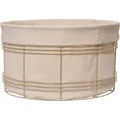 Ferm Living Fio opbergmand Cashmere-naturel, Ø53x30,2 cm