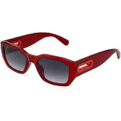 Furla Zonnebril - - SFUB07 - Transparant rood glanzend - 54 mm - Neusbrug 20 mm - Pootjes 140 mm