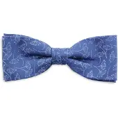 Sir Redman SR24065 ( SRBOWTIE24065 ) strik Botanical Flow denimblauw
