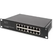 Digitus DN-80115-1 netwerk-switch Unmanaged Gigabit Ethernet (10/100/1000) 1U Grijs