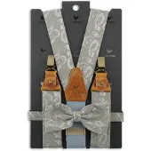 Sir Redman SR20156 ( SRCOMBI20156B ) bretels combi pack Paisley Partito verde marrone