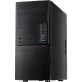 Inter-Tech IT-6865 Micro-tower PC-behuizing Zwart