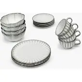 Serax Inku Breakfast Set - Set van 16 Off White