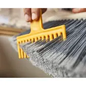 Joseph Joseph Bezem CleanTech Wall-Mounted Broom Stone