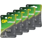 GP CR2 Lithium batterij (5 stuks, 3V, 920 mAh)