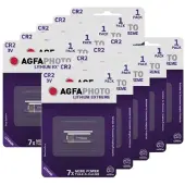 Agfa CR2 Lithium Batterij (10 stuks, 3V, 750 mAh)