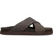 Stefano lauran Heren Slippers 26001 - Taupe - Maat 43
