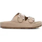 Stefano lauran Dames Slippers Dk56658 - Beige - Maat 36