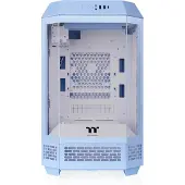 Thermaltake The Tower 250 Hydrangea Blue Midi-tower Gaming-behuizing Babyblauw Zijvenster
