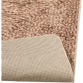 vidaXL Tapijt Runner MARSA Geel 100 x 350 cm Polyester en PVC