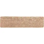 vidaXL Tapijt Runner MARSA Geel 100 x 450 cm Polyester en PVC