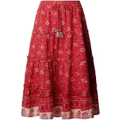 Pepe Jeans Rok 'CANDELA' beige / rood